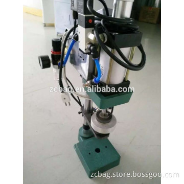 coffee bean packaging bag with semi-automatic Air Valve one way degassing coffee valve Mounting machinery